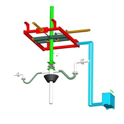 如何修復鶴管的裂縫(圖1) 深達裝備推薦:桁架式鶴管